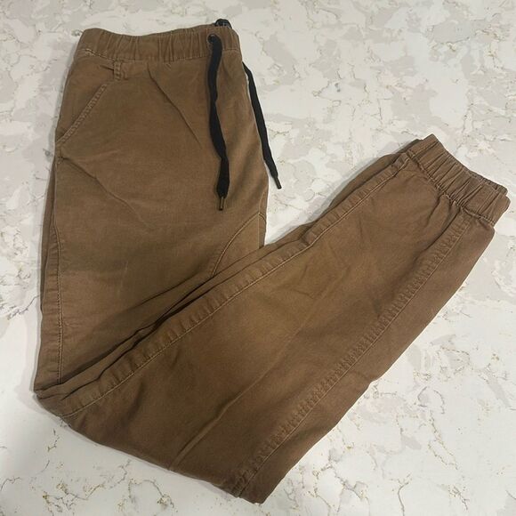 Men’s Brown Joggers - Picture 1 of 8